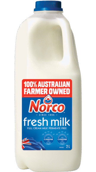Full Cream Milk Norco 2lt